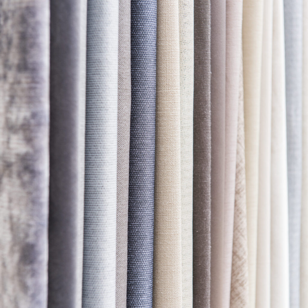 Fabric textured layers background